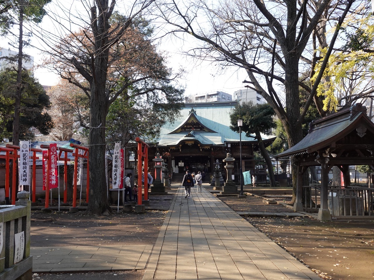 鬼子母神堂正面