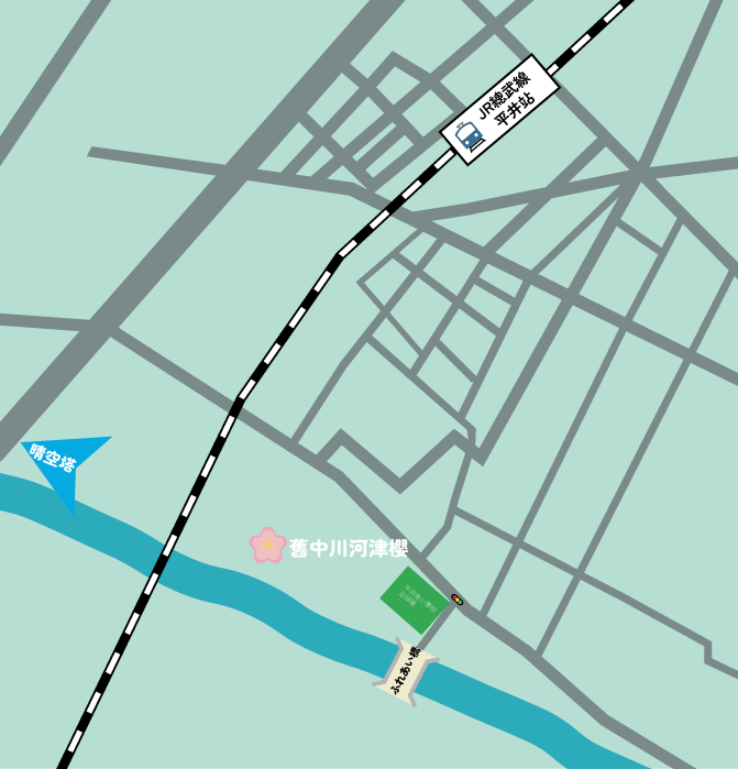 舊中川河川敷地圖