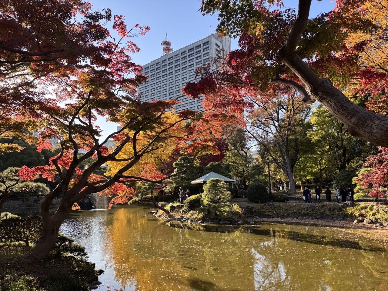 日比谷公園「雲形池」