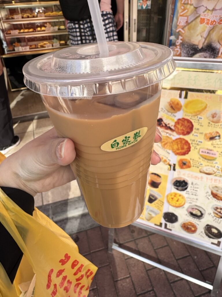 港式奶茶,茶味香濃
